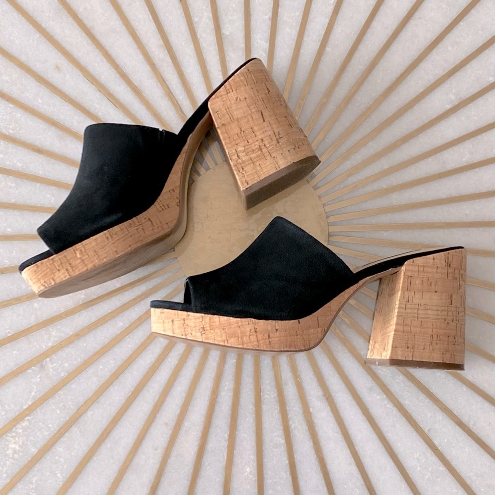 Steve Madden Platform Slides